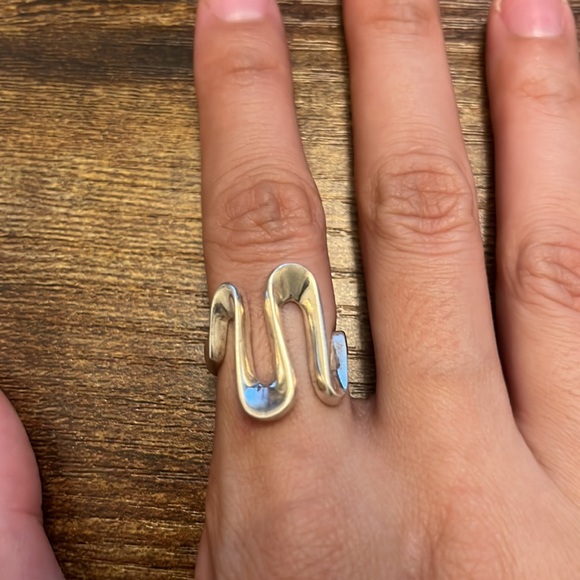 Stering silver ring size 5 - Picture 3 of 3